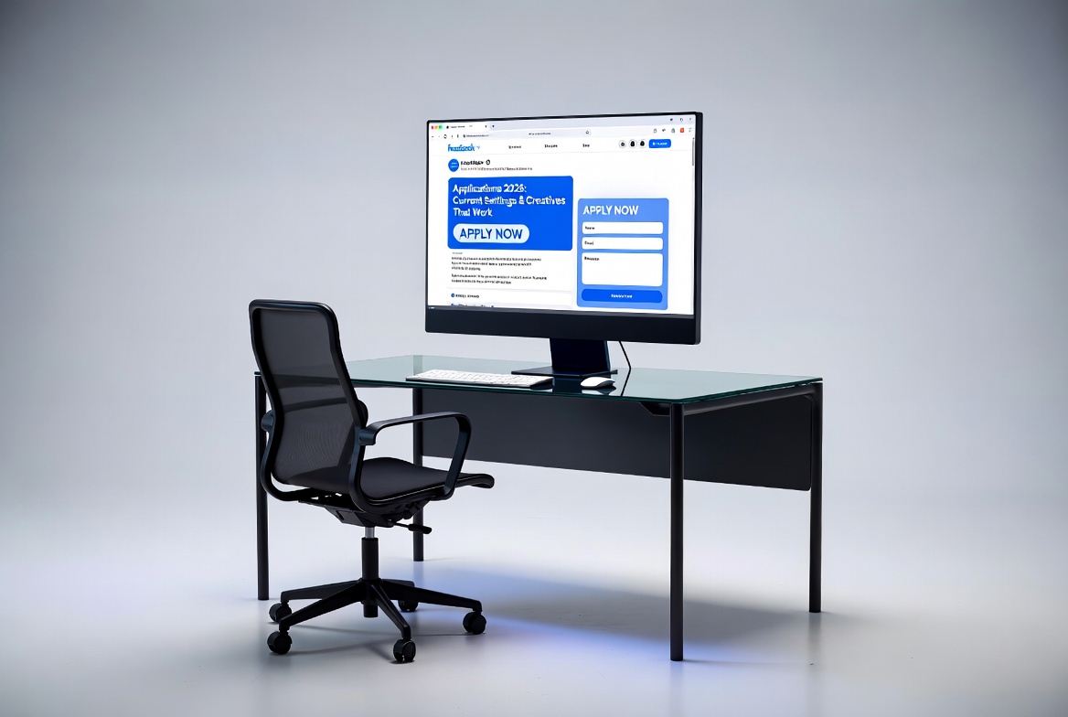 Facebook ad for applications